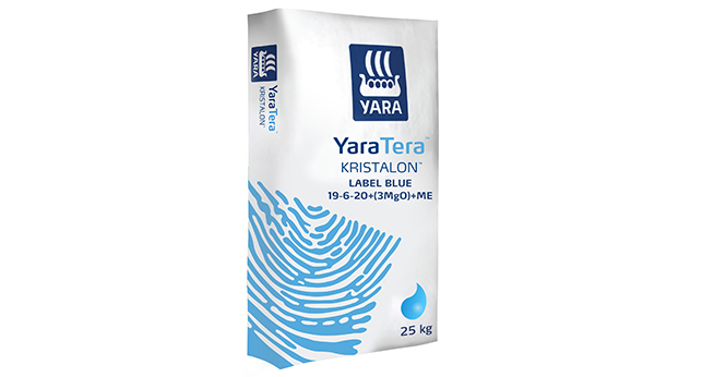 YARA KRISTALON BLUE 19.6.20 + 3 MG + ME